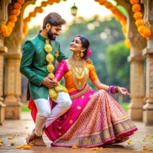 pre-wedding-creative-pose-shoot-indian-couple